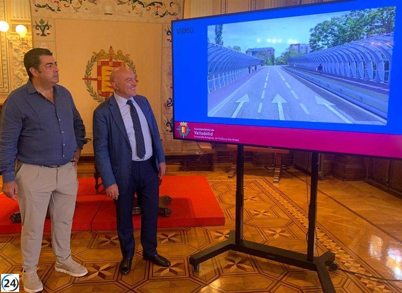 El proyecto del puente de Poniente contempla ensanchar 3 metros para añadir un carril y preservar los espacios para bicicletas y autobuses.