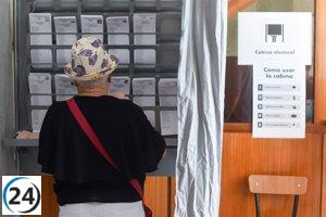 La participación en CyL a las 18.00 horas se sitúa en un 55%, con una caída de casi dos puntos en comparación con el 10N.