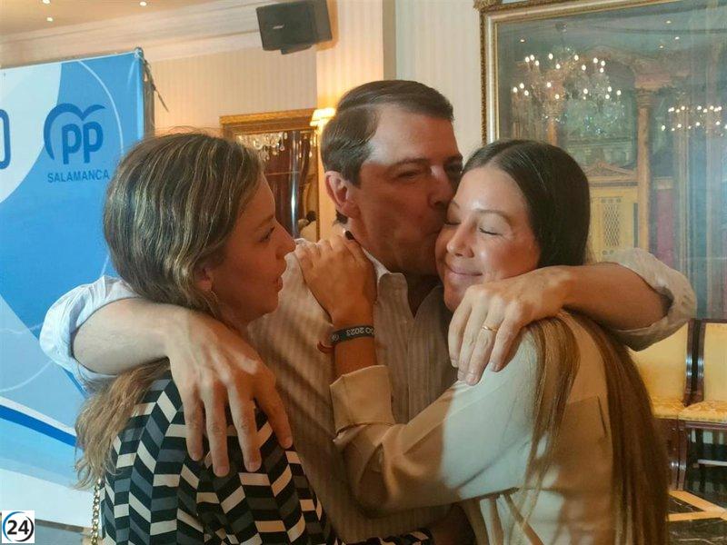 Mañueco destaca que España votó por un cambio y diálogo.