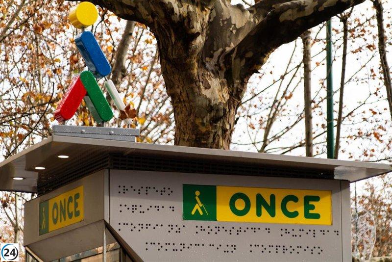 La ONCE reparte 20.000 euros de premio en Valladolid.