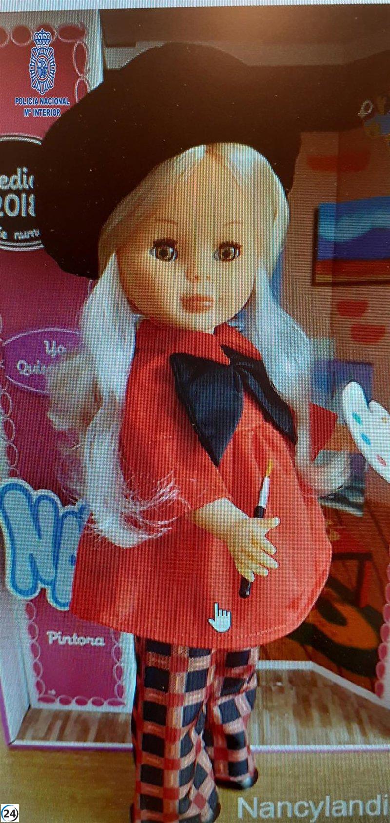 Mujer de Salamanca identificada por estafa en venta de muñecas Nancy valoradas en 1.500 euros.