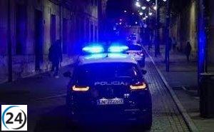 Intento de robo frustrado en Valladolid con dos arrestados por intentar ingresar violentamente en un local.