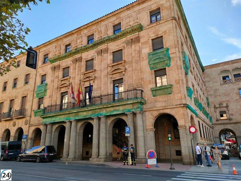 Salamanca despide a la subdelegada del Gobierno en su capilla ardiente.