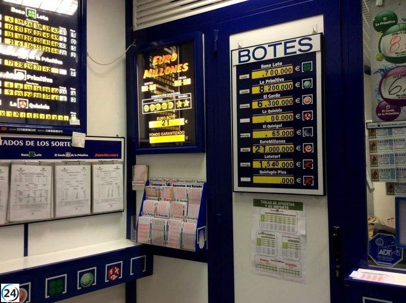 La Bonoloto sorprende con un premio de más de 47.000 euros en Zamora.