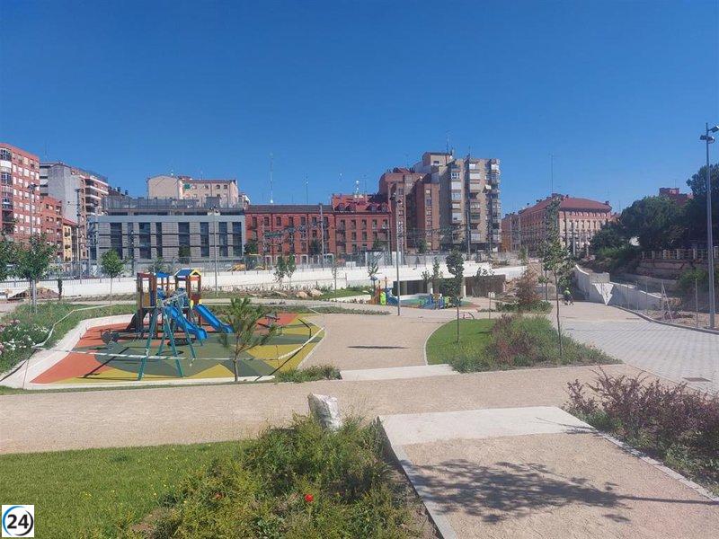 Se espera que el túnel peatonal y la plaza pública de la calle Estación de Valladolid finalicen el 11 de este mes.