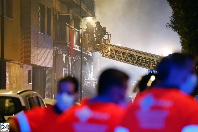 Diez heridos de la explosión en Valladolid tienen edades comprendidas entre los 22 y 89 años.