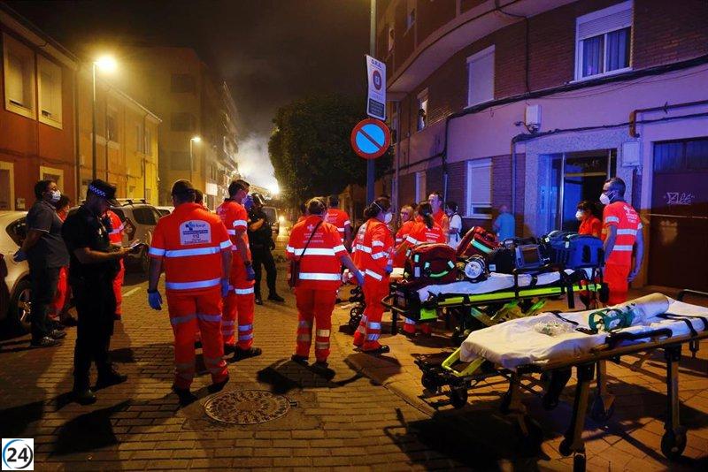 Valladolid: Explosión de gas deja al menos diez intoxicados en la calle Goya