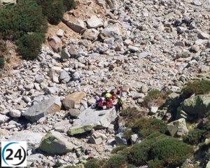 Rescatan a seis montañeros atrapados cerca del Pico Almanzor en Ávila