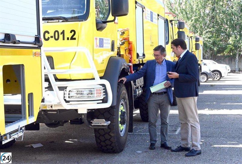 La Junta reemplazará el 66% de los autobombas en su operativo de incendios al final de la legislatura.