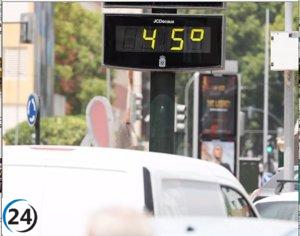 Se declara alerta por incendios el 8 y 9 de agosto.