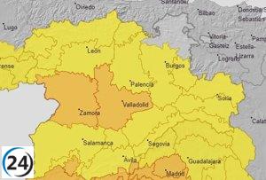 La Aemet prevé alertas por calor de nivel naranja en varias provincias castellanoleonesas
