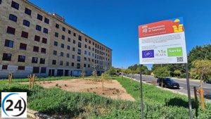 El Ayuntamiento de Salamanca implementa medidas sostenibles para gestionar el agua de lluvia con LIFE Vía de la Plata.