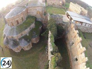 El Monasterio de Santa María de Moreruela en Zamora se estabiliza gracias a la intervención de la Junta