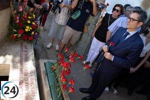 Bolaños promete atención a las víctimas del franquismo