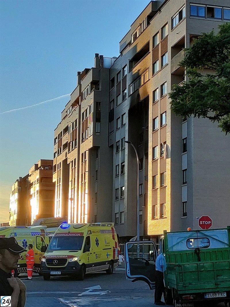 Valladolid: Ocho personas hospitalizadas tras explosión en Parquesol