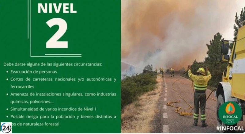 Fonfría: Controlado incendio en matorrales de 2,23 hectáreas