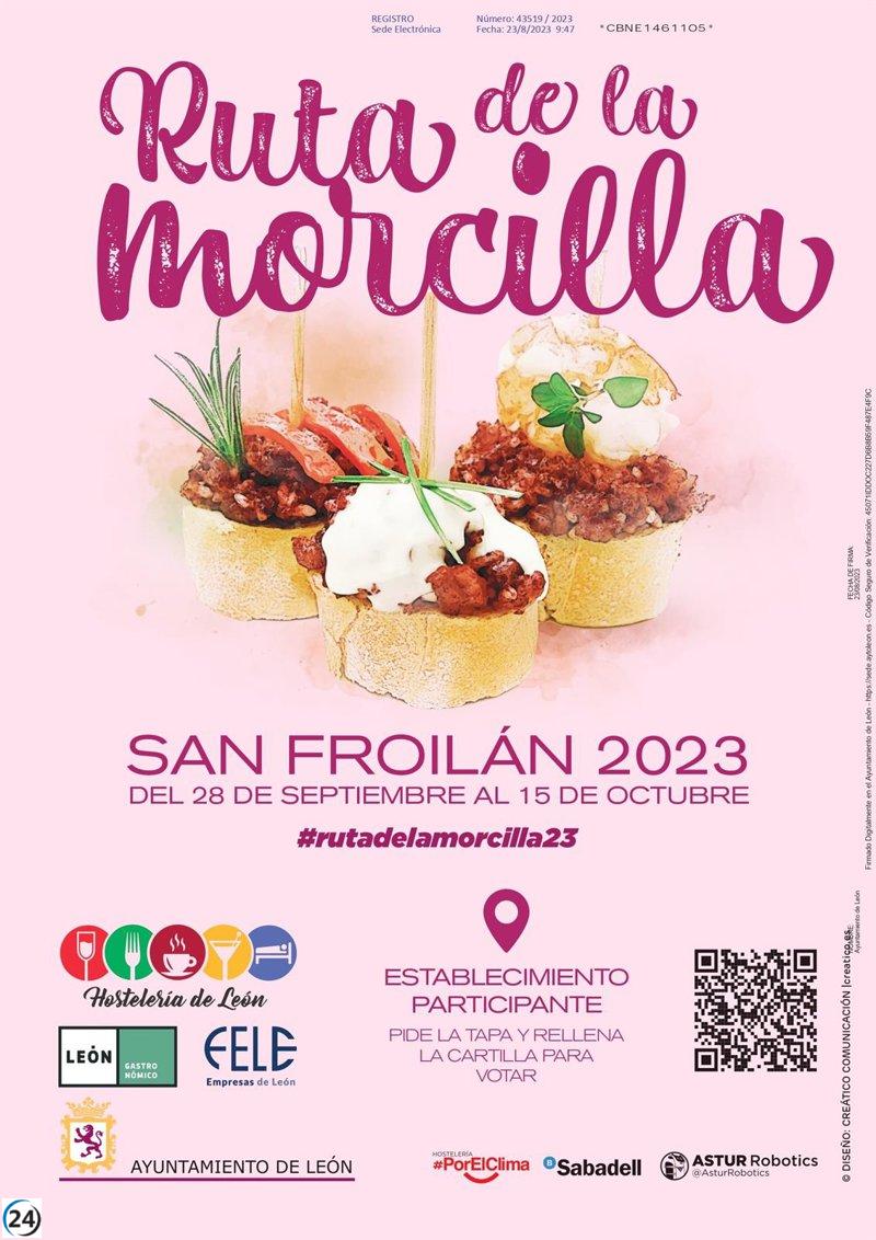 León celebra la tercera edición de la Ruta de la Morcilla.