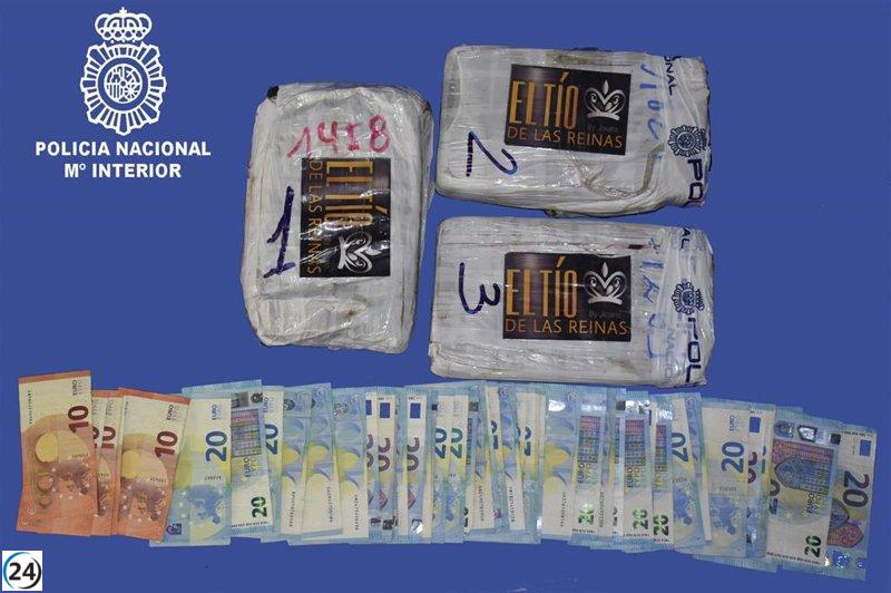 Dos detenidos en Burgos con 3 kilos de cocaína en autocaravana