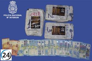 Dos detenidos en Burgos con 3 kilos de cocaína en autocaravana