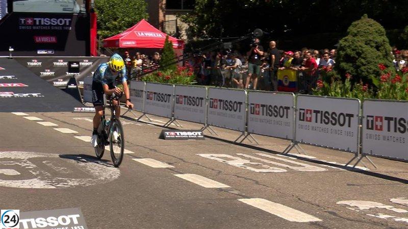 Emocionante arranque de la contrarreloj en Valladolid: un evento que cautiva a todos en La Vuelta 23.
