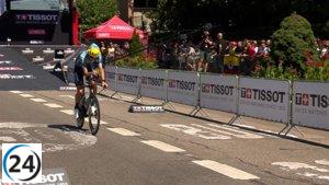 Emocionante arranque de la contrarreloj en Valladolid: un evento que cautiva a todos en La Vuelta 23.