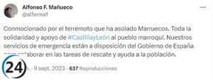 El presidente de la comunidad autónoma de Marruecos ofrece ayuda al gobierno en el terremoto