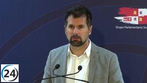 PSOE solicitará reprobación de Veganzones por sus posturas ultraderechistas e inútiles.