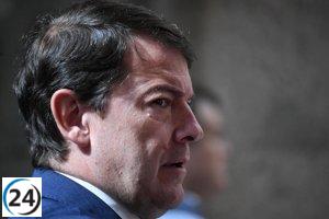 Mañueco rechaza peticiones de amnistía y autodeterminación con contundencia