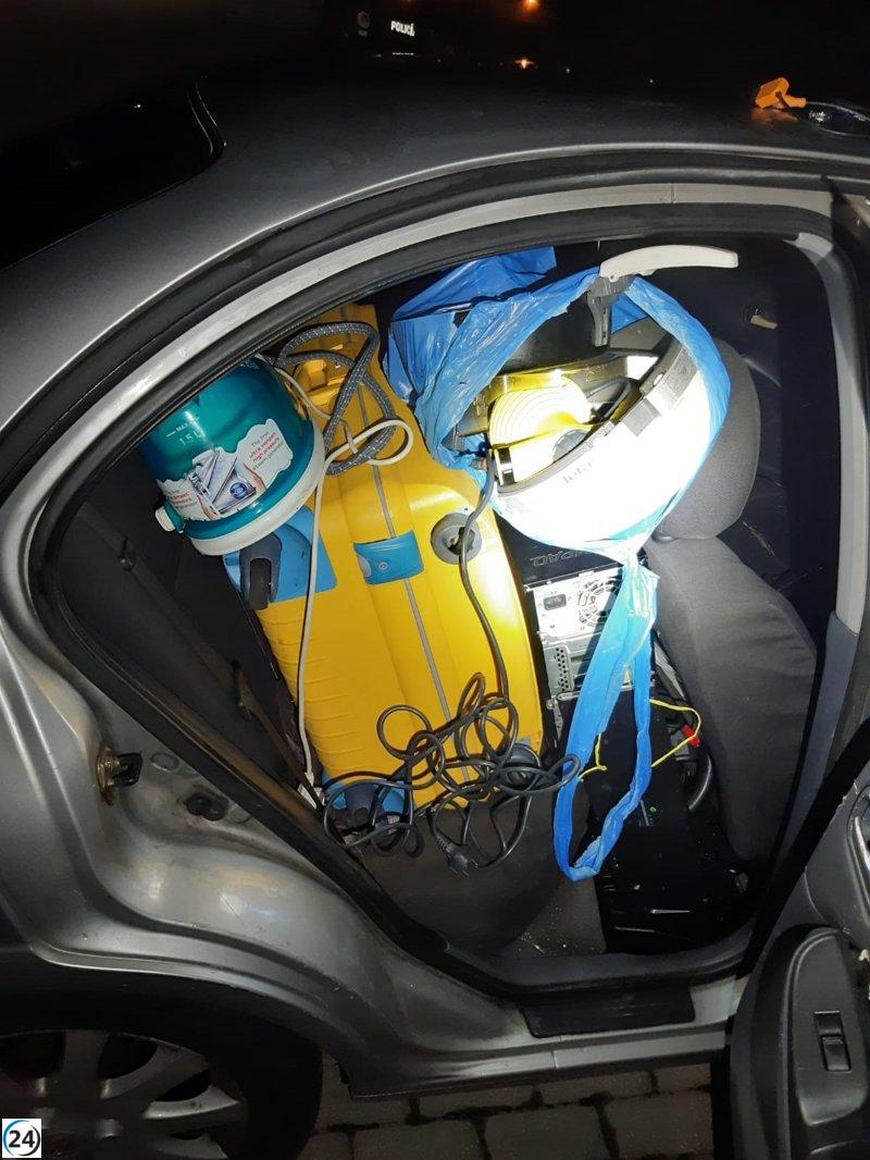 Dos hombres sorprendidos tras robar en el Punto Limpio de Arroyo (Valladolid)