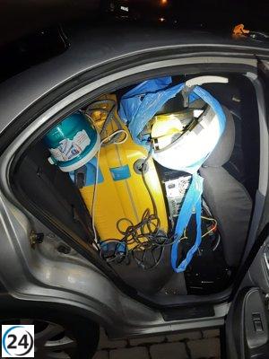 Dos hombres sorprendidos tras robar en el Punto Limpio de Arroyo (Valladolid)