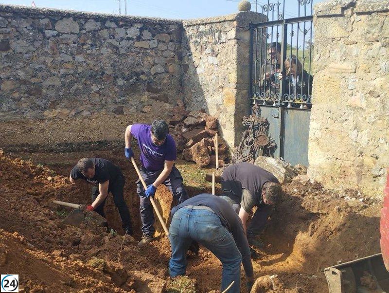 La Policía Judicial supervisará la exhumación de una fosa en el cementerio de Las Casas (Soria)