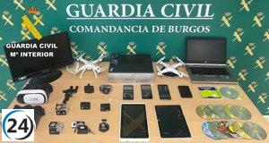 Denunciado en Burgos por instalar cámaras encubiertas en su hogar para grabar a escondidas a su esposa e hijos en situaciones íntimas