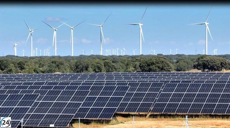 Iberdrola finaliza en Castilla y León la primera central eólica y solar híbrida de España.