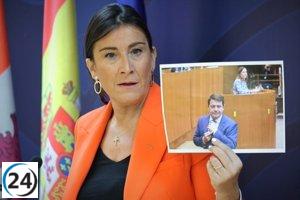 Tudanca desafía a Mañueco y le exige rendir cuentas sobre la situación vergonzosa de CyL en España.