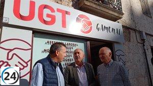 Pepe Álvarez denuncia la falta de capacitación del Gobierno de CyL para combatir el desempleo.