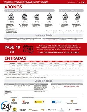 La Seminci: ¡No te pierdas la oportunidad de adquirir los abonos para su 68ª edición a partir de este lunes!