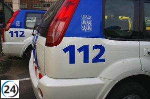 Cuatro heridos tras colisión en carretera de Zamora