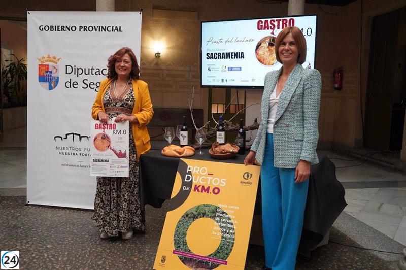 Sacramenia celebrará el 28 de octubre el segundo evento gastro-Km0 de Alimentos de Segovia en honor al lechazo