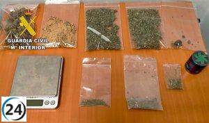 Detención en Burgos de un hombre mayor transportando cannabis y hachís en una furgoneta.