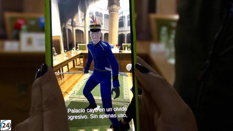 Una app de realidad aumentada revive el Palacio Real de Valladolid en su esplendor pasado