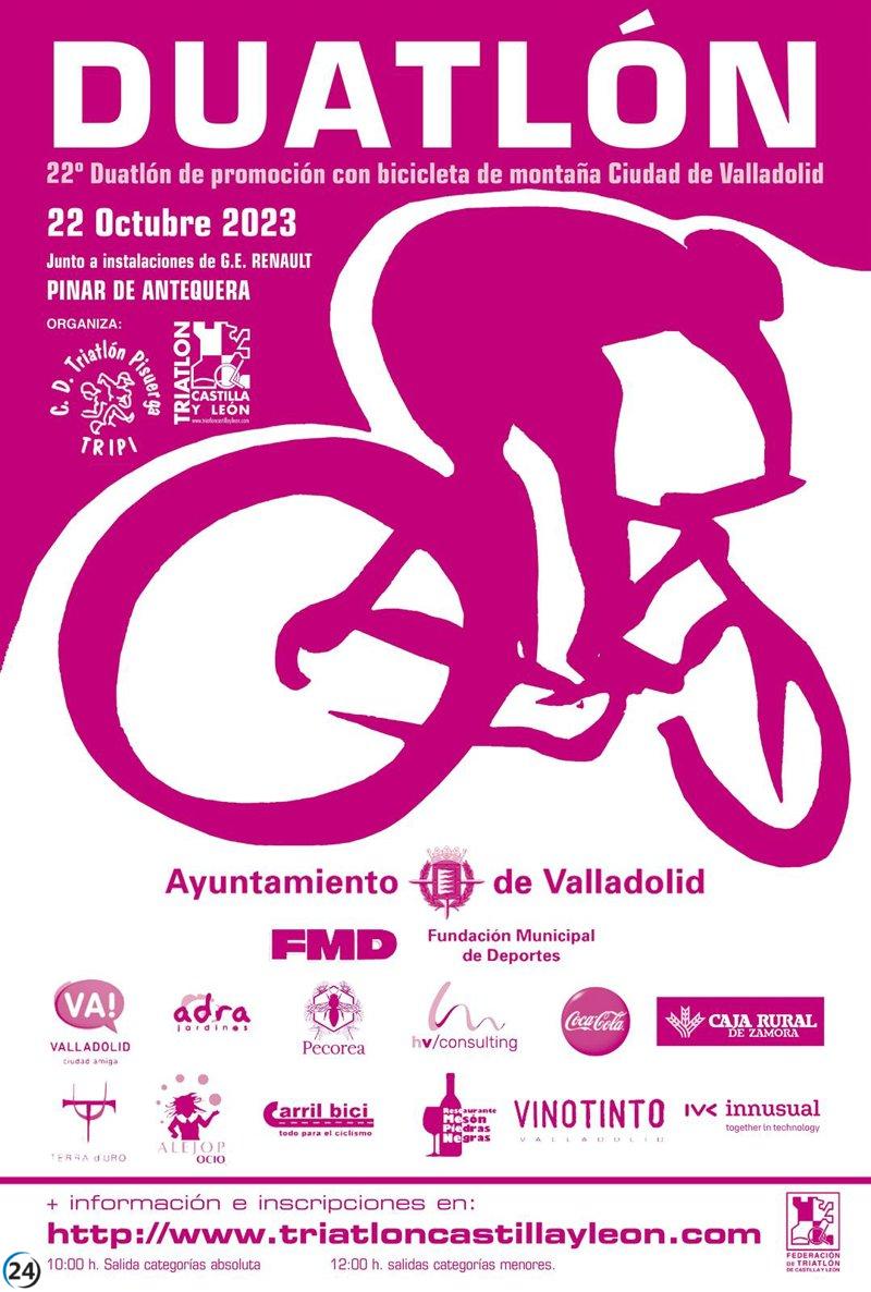 El Duatlón de Promoción con Bicicleta en Valladolid reunirá a 230 entusiastas del deporte
