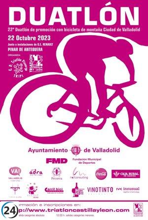 El Duatlón de Promoción con Bicicleta en Valladolid reunirá a 230 entusiastas del deporte