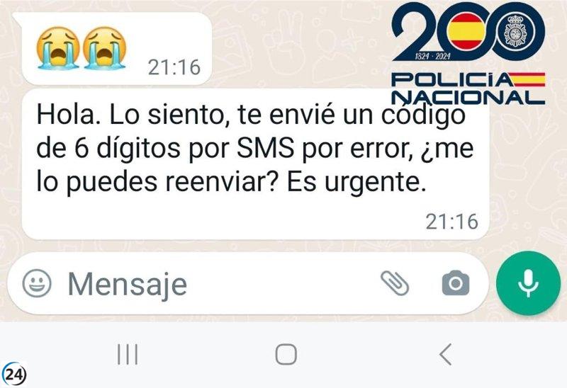 Aumenta exponencialmente en Valladolid el número de denuncias por ciberestafa de secuestros en cuentas de mensajería