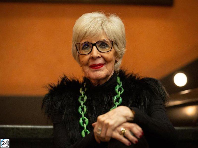 Concha Velasco, galardonada en Valladolid con calle, teatro y la Medalla de Oro