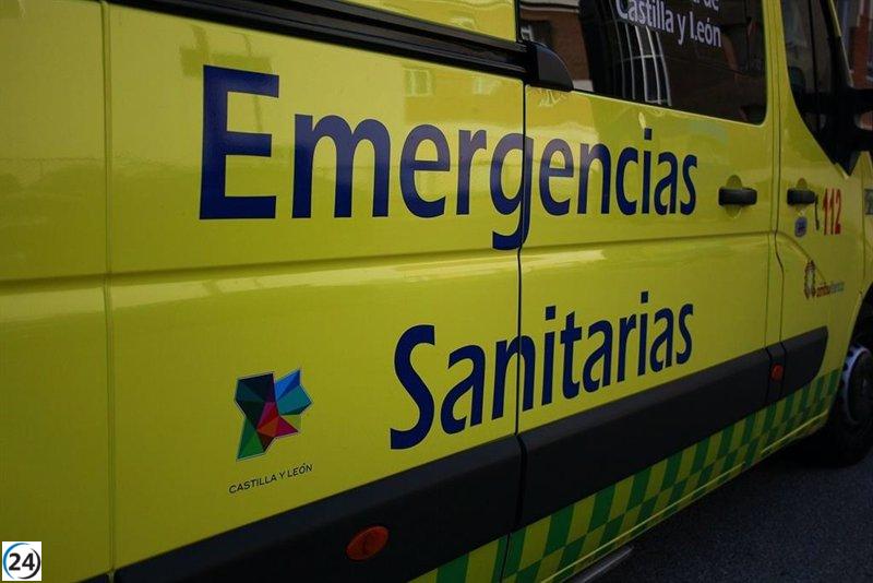 Grave accidente en Íscar deja tres personas heridas