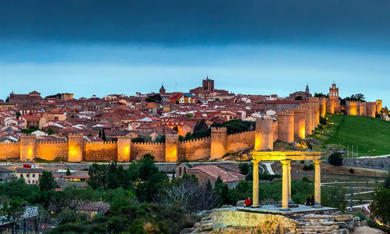 La belleza medieval de la ciudad amurallada de Ávila